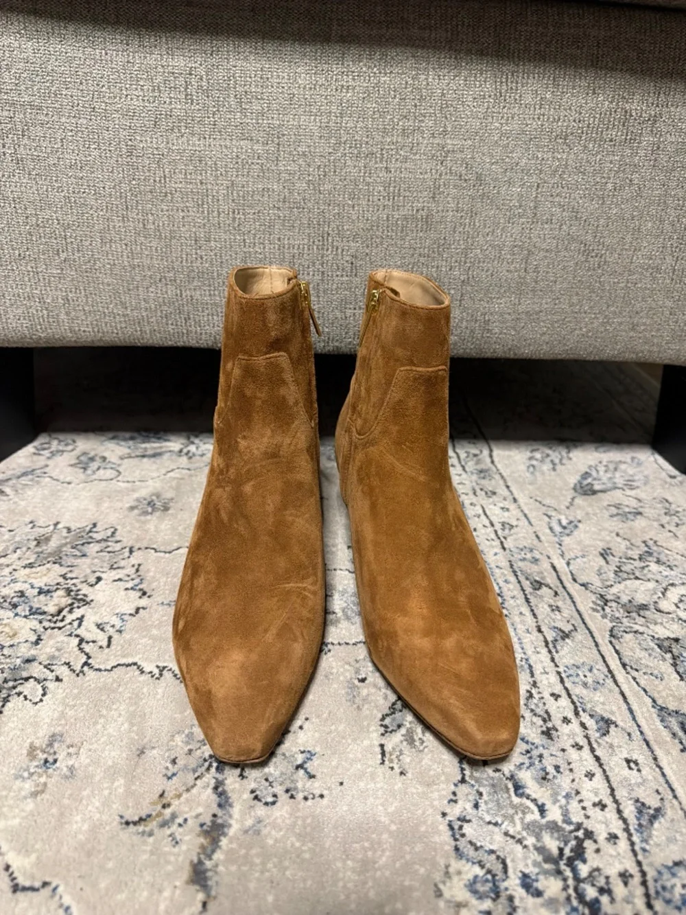 Veronica Beard Kelby Hazelnut Suede